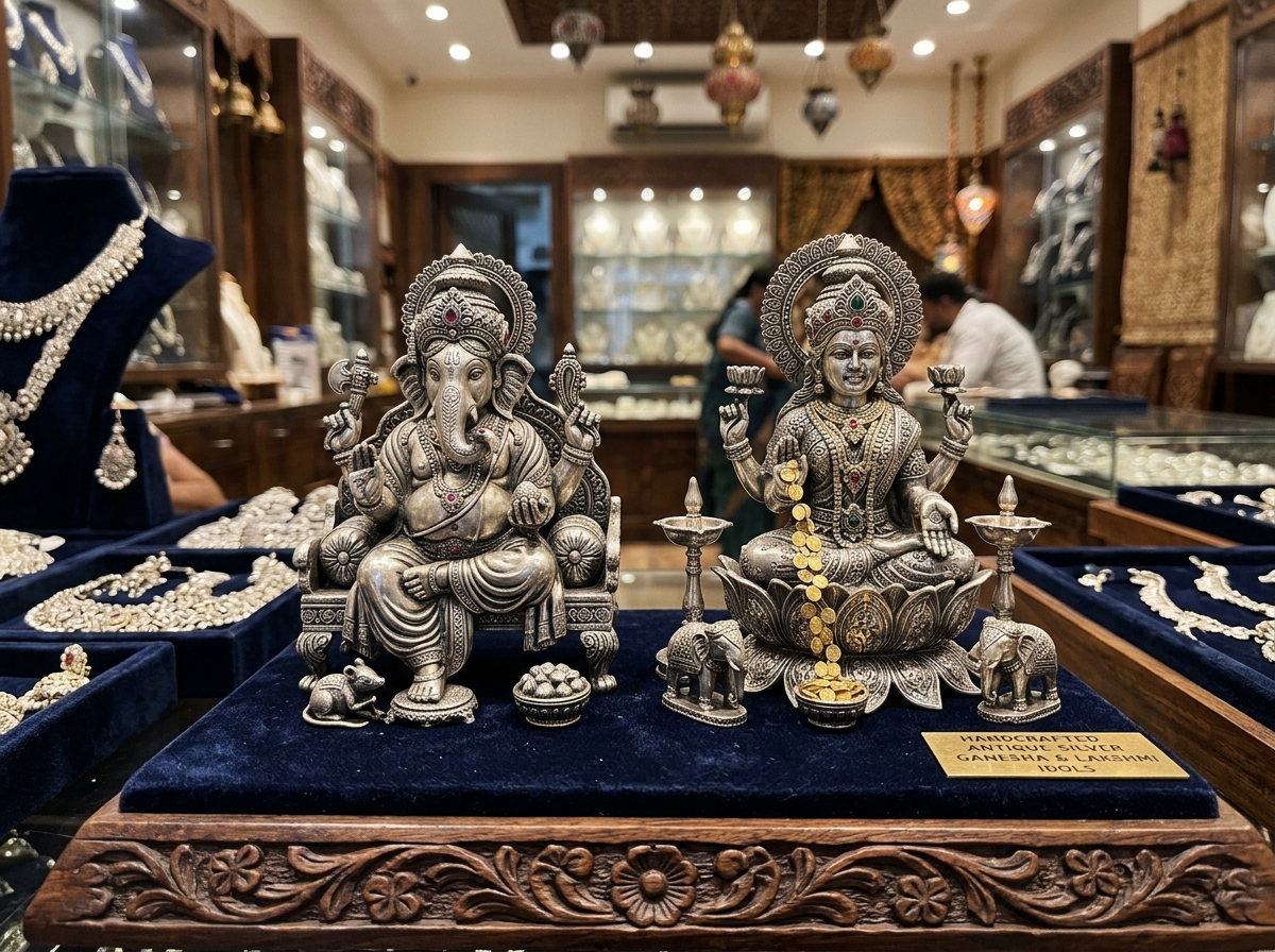 Silver God Idols